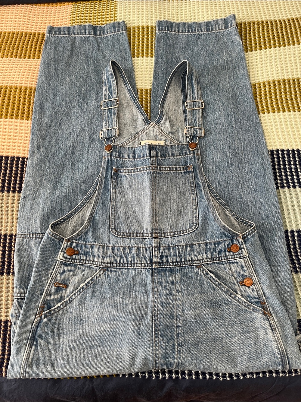 Madewell Classic Light Blue Denim Overalls for Women